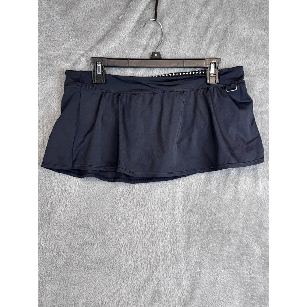 Nike Skorts Womens 14 Black‎ Skirt Shorts Nylon Blend Activewear